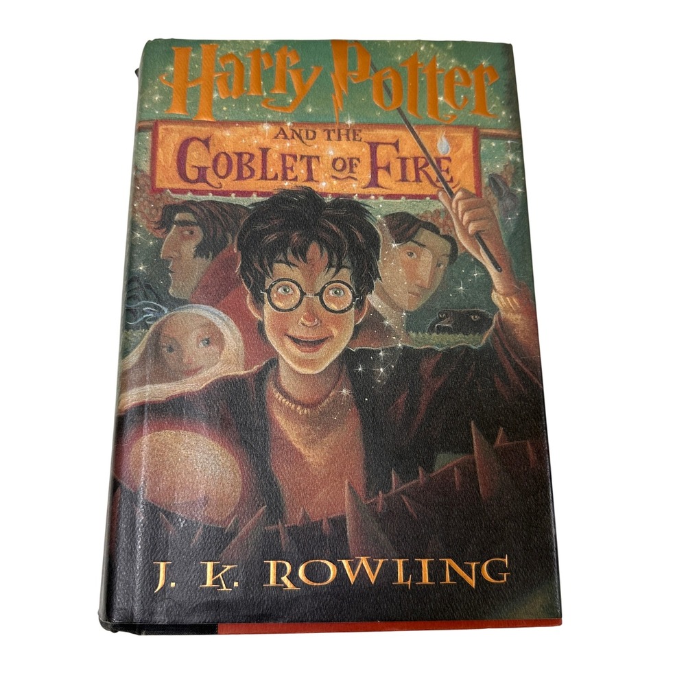 Harry Potter And‎ The Goblet Of Fire Book 4 - Hardcover By J.K. Rowling - GOOD